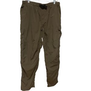 The North Face Green Nylon Outdoor Travel Cargo Pants